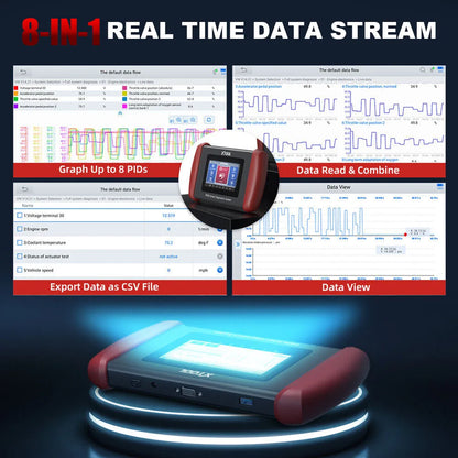 XTOOL Inplus IP608 Car Diagnostic Tools 30 +Service Functions OBD2 Scanner Auto VIN Scan Car Tools CANFD Lifetime Free Update