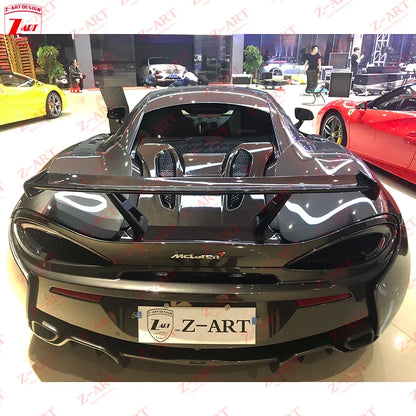 Z-ART 540 Dry Carbon Fiber Engine Cover for Mclaren 540 Carbon Fiber Engine Bonnet for Mclaren 570 Carbon Engine Hood for 570S