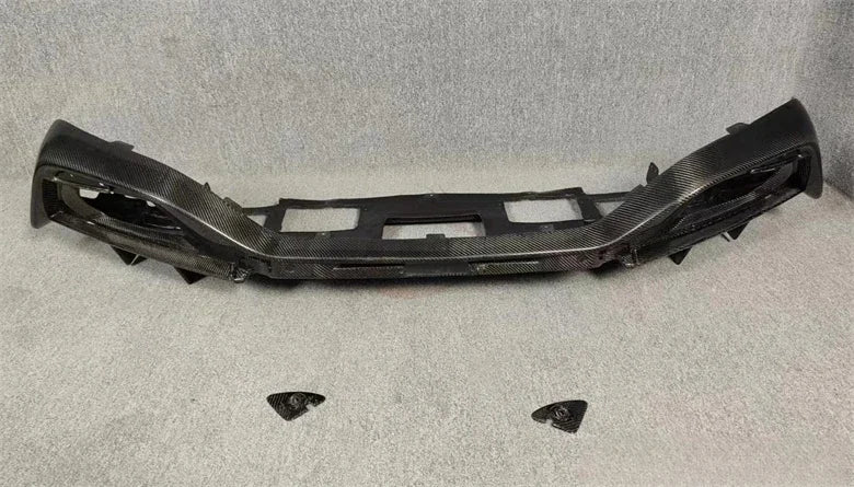 Body Kit TM Style Dry Carbon Fiber Front Bumper Lip Side skirt rear diffuser hood for Aston Martin Vantage 2018-2019
