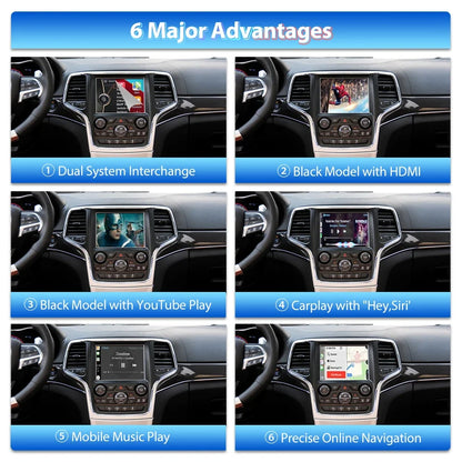 Wireless CarPlay6.5" 8.8 '10.25" For Ferrari F12 F458 812 F488 F8 Potorfino Android mirror link AirPlay CarPlay function