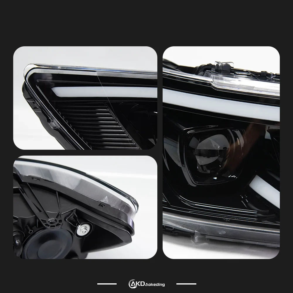 AKD Car Styling for Dodge JCUV Journey 2009-2016 LED Headlight Fiat Freemont LED DRL Hid Angel Eye Bi Xenon Beam Accessories