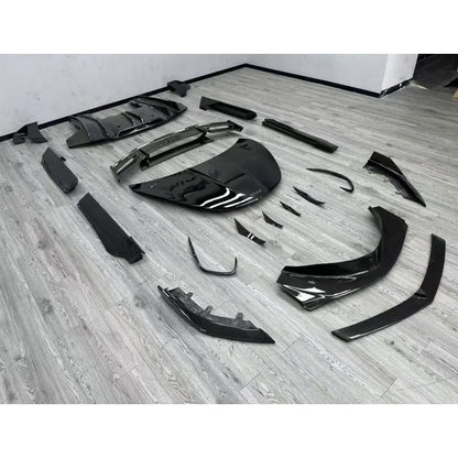Used for McLaren GT Modification PRO Small Surround Carbon Fiber Body Kit Diffuser Side Skirts Rear Spoiler Hood