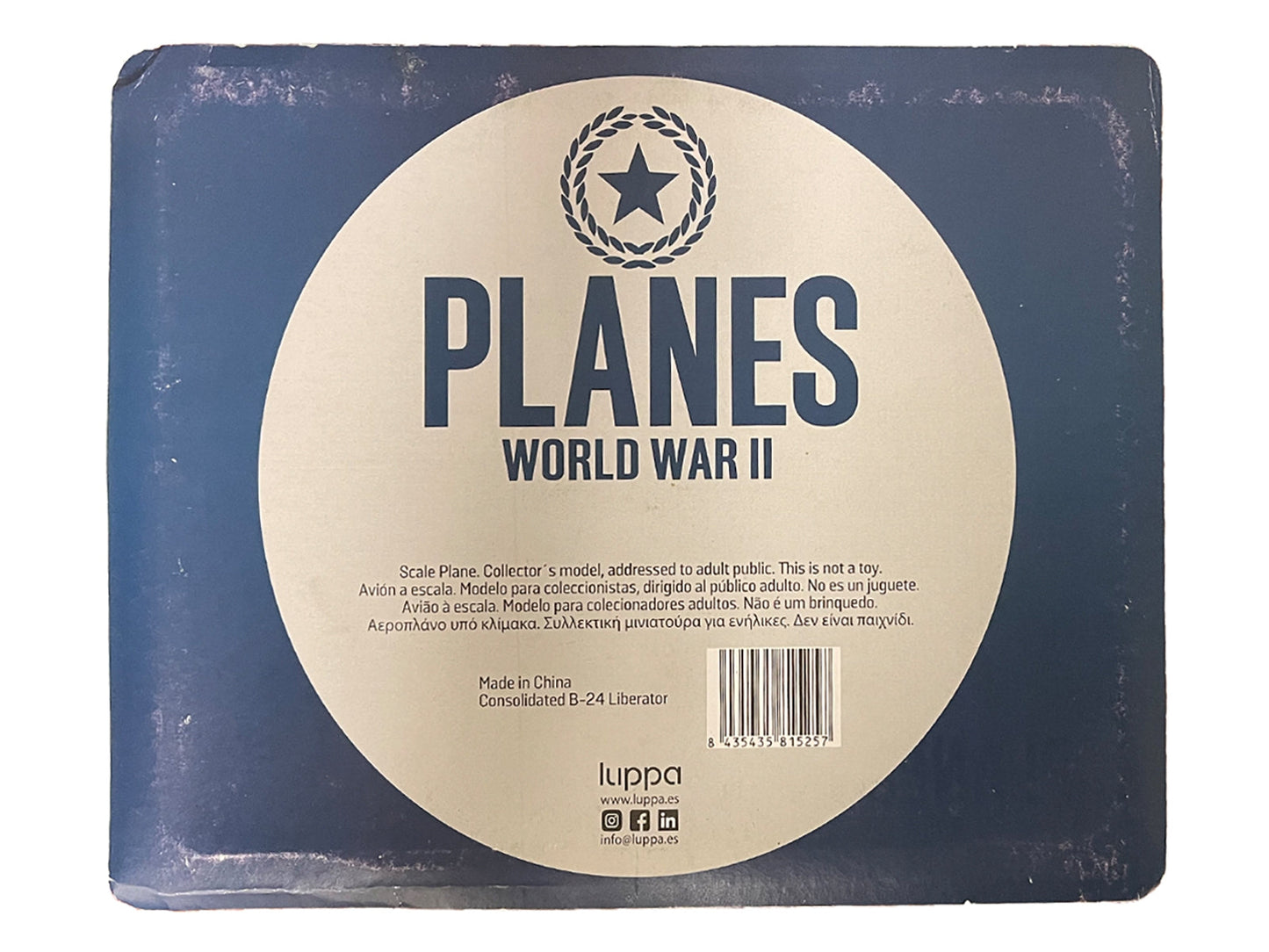Consolidated B-24D Liberator Aircraft "You Cawn't Miss It 448th Bombardment Group 8th Air Force" (1944) British Royal Air Force 1/144 Diecast Model Airplane by Mitos Del Aire