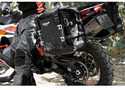 Rhinowalk Motorcycle Side Bag 35L Waterproof Quick Release Saddle Bag For BMW R1300GS R1250GS R1200GS S1000XR Motorbike Luggage