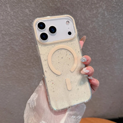 Jelly Glitter For Magsafe Wireless Charging Case For iPhone