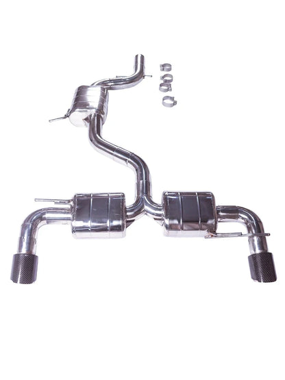 【 Customized Product 】 Stainless steel exhaust system, Volkswagen Golf 6GTI 2.0 drum muffler, deep and rich sound quality, exhau