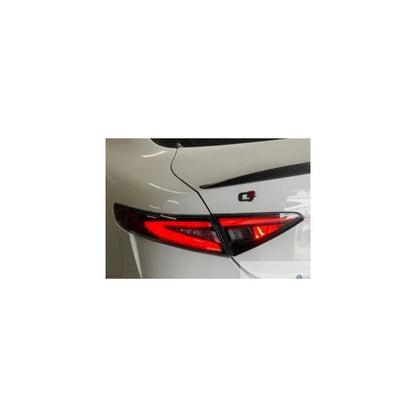 For Alfa Romeo Giulia's GTAM Transparent Smoked Tail Light