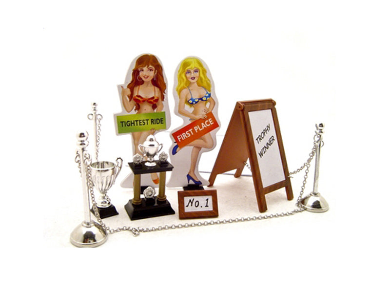 Car Show Trophy Set For 1/24 Scale Model Cars by Kinsfun  free shipping USA