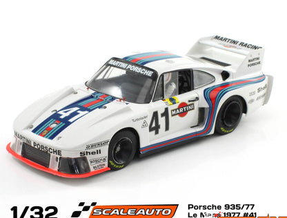 Scaleauto Porsche 935/77 Martini Le Mans 1977 1/32 Slot Car SC-9105
