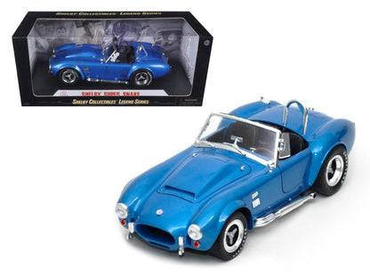 1966 Shelby Cobra Super Snake Blue 1/18 Diecast Model Car by Shelby Collectibles  free shipping USA