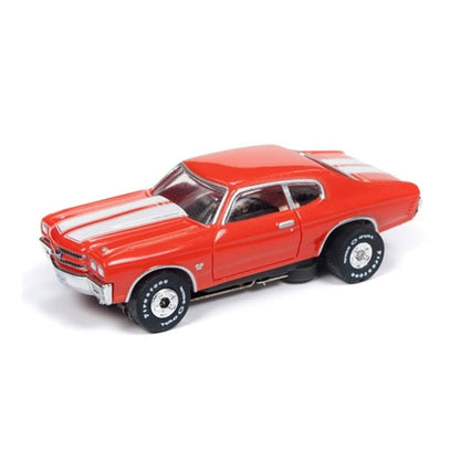 Auto World 1970 Chevy Chevelle SS Red HO Slot Car SC340 R25 for AFX