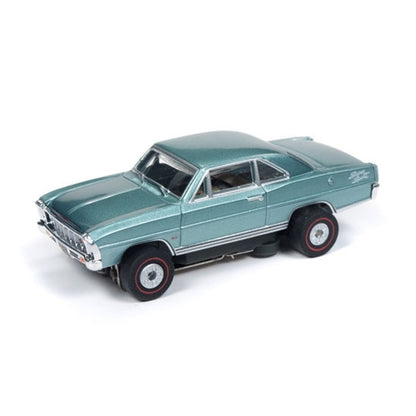 Auto World 1966 Chevy Nova SS Thunderjet R25 HO Slot Car SC340 for AFX