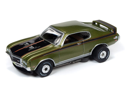 Auto World 1971 Buick GSX Green Thunderjet HO Slot Car SC349 fits AFX