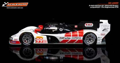 Scaleauto SC-6409 Porsche 963 GTP FATurbo Hypercar Spa 2024 1/32 Slot Car