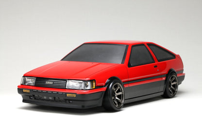 SD-AE86L3B Yokomo Toyota Corolla Levin AE86 3-Door Drift Body w/Light Decal (Clear)
