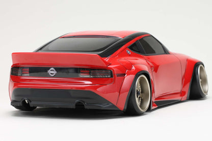 SD-RZ34B Yokomo Pandem Nissan Fairlady Z RZ34 Body (Clear) w/Light Bracket & Spoiler