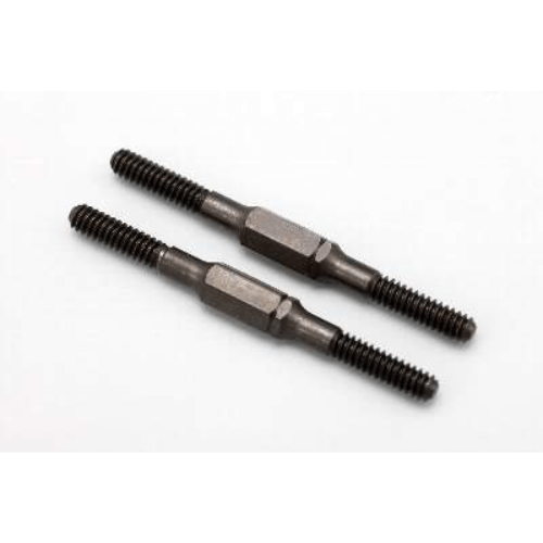 SD-TB39A Yokomo 39mm Hard Steel Turnbuckle (Black) (2)