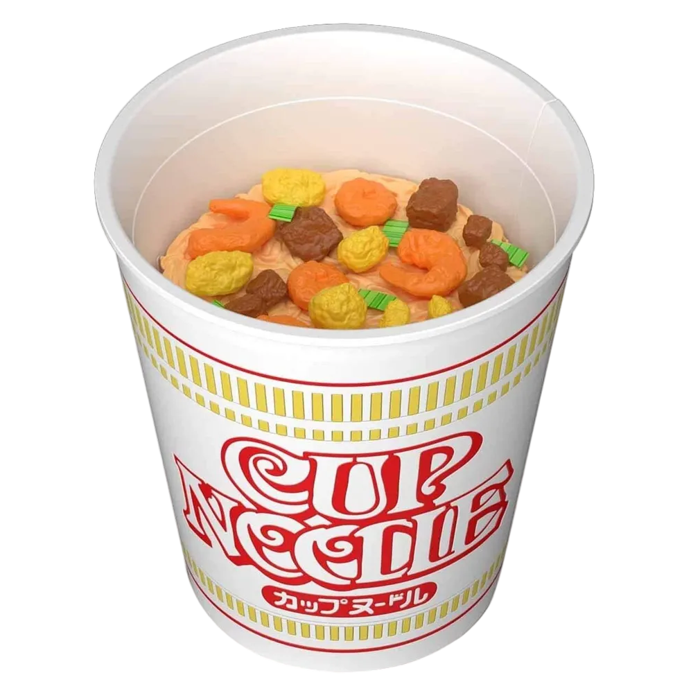 Cup Noodle 1/1 Best Hit Chronicle Model Kit