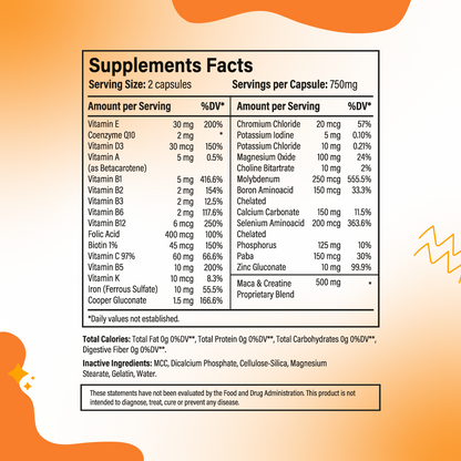 Multivitamínico by Vida Supplement