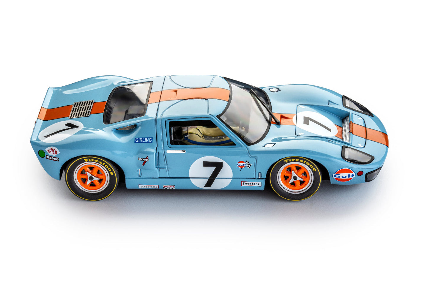 Slot.it Ford GT40 #7 3rd Le Mans 1969 1/32 Slot Car CA18G SICA18G David Hobbs