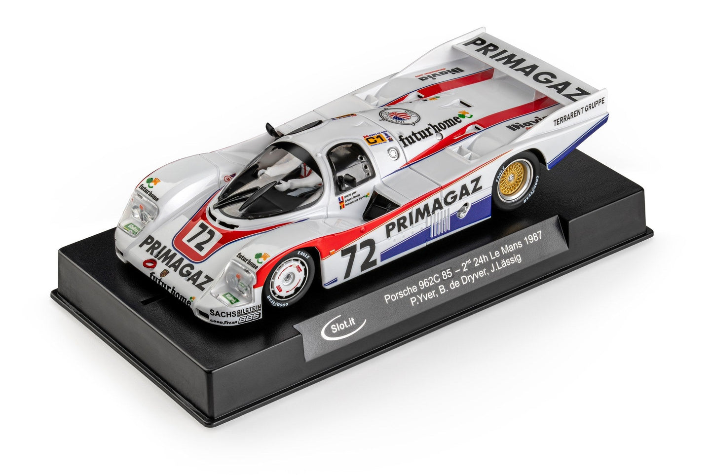 Slot.it Porsche 962C 85 2nd 24h Le Mans 1987 1/32 Slot Car SICA34E CA34E
