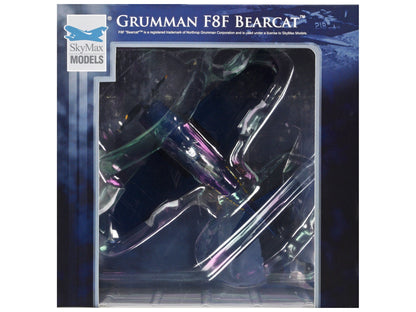 Grumman F8F Bearcat Fighter Aircraft "Blue Angels (#1-5 decals)" (1946) United States Navy "SkyMax Models" Series 1/72 Diecast Model by Hobby Master  free shipping USA