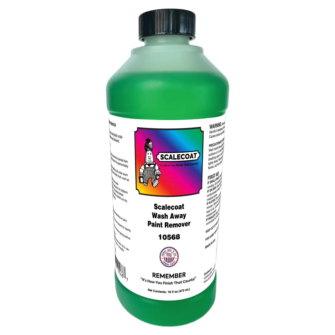 Scalecoat Wash Away Paint Remover 16oz Bottle - SMZ10568