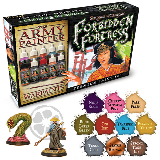 Shadows of Brimstone: Forbidden Fortress Paint Set #3