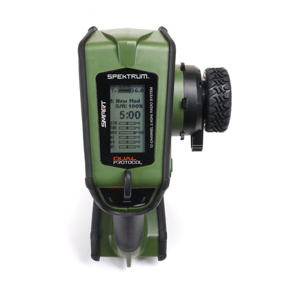Spektrum SPMR6220G DX Rugged+ 12-Channel DSMR+ Surface Transmitter, Green