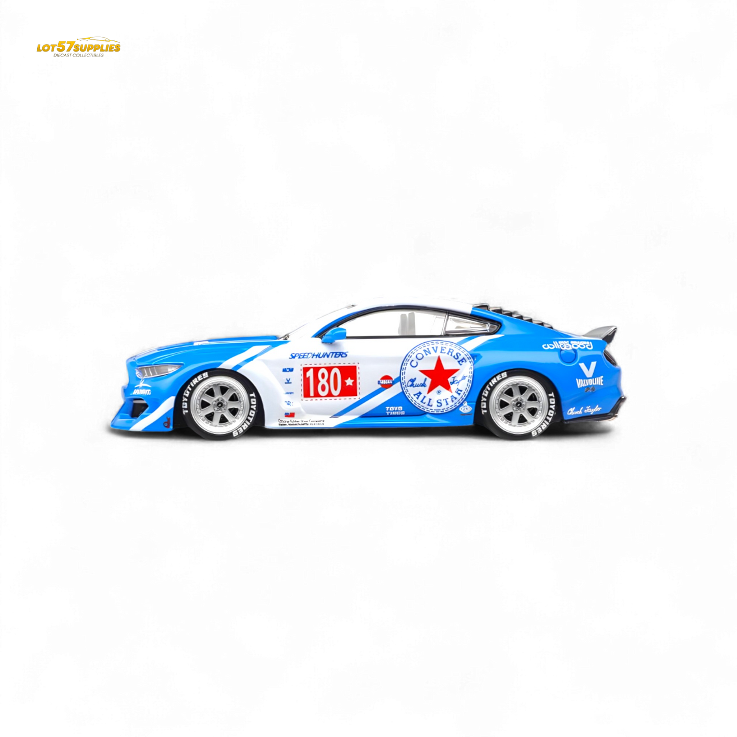 Liberty64 Ford Mustang GT Widebody Modified - C o n v e r s e 1:64