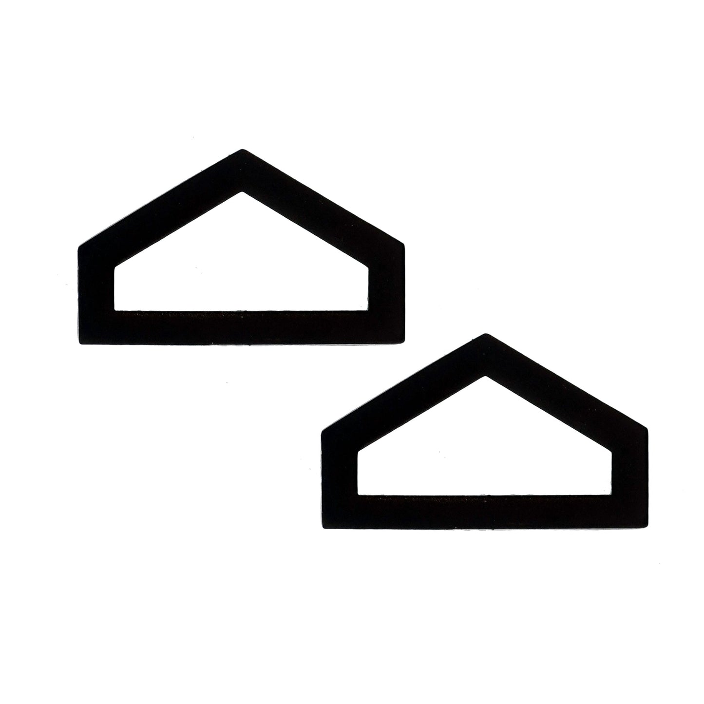 ROTC PFC STA-BRITE® (Black) Rank Pin-on (pair)