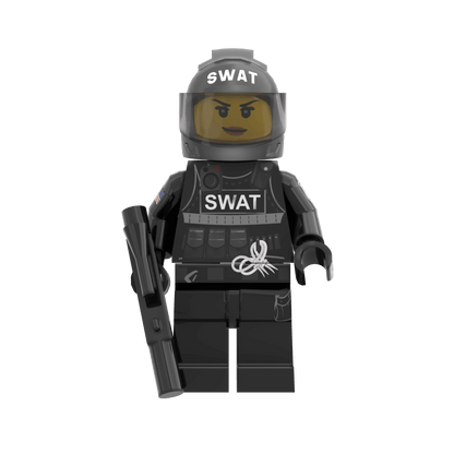 SWAT Operator, Tactical Specialist - Custom Minifig - Made Using LEGO® Parts