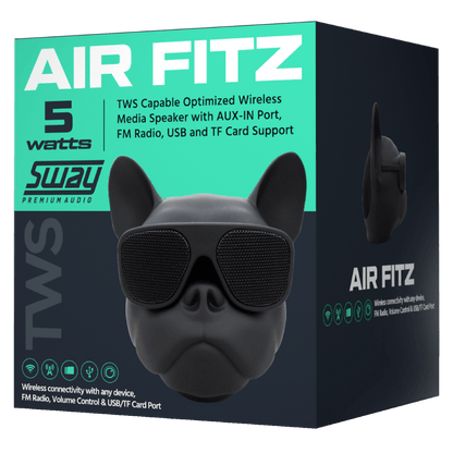 Sway Air Fitz Desktop Bluetooth Media Speaker by Sway