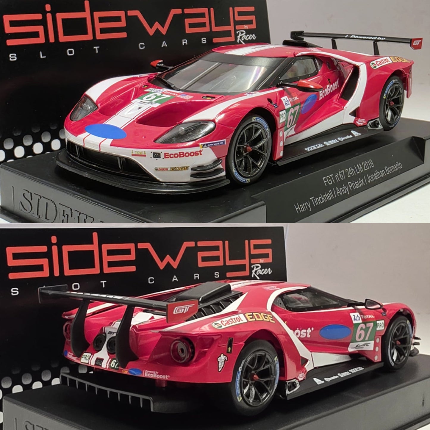 Sideways Ford GTE GT3 #67 24h Le Mans 2019 1/32 Slot Car SWCAR02E