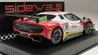 Sideways Ferrari 296 GT3 Nurburgring 24h Winner Fantasy 1/32 Slot Car SWCAR11B