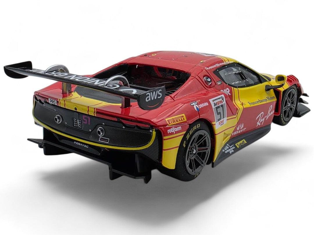 Racer Sideways Ferrari 296 GT3 Spa 24h 2024 1/32 Slot Car SWCAR11C