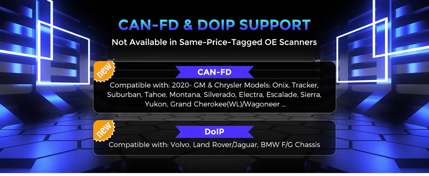 OTOFIX D1 Max Automotive Diagnostic Scan Tool Bi-Directional Scanner ECU Coding DoIP & CANFD 2 Years Update Upgraded of D1 PRO