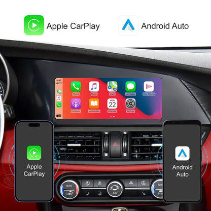 Wireless CarPlay Android Auto Retrofit Kit Decoder Box For Alfa Romeo Giulia Stelvio CarPlay Interface 2017-2020