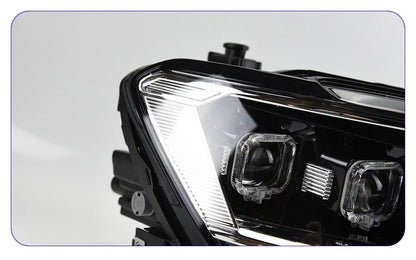 Car Front Lamps for VW Tiguan L 2017-2021 LED Auto Headlights Assembly Upgrade Bugatti Style 4 Projector Lens Accessories