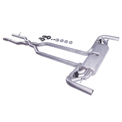 For 2012~2016 Mercedes AMG GL63 ML63 X166 5.5 Exhaust Muffler, Car Electric Valve Exhaust System Created with 304 Stainless Stee
