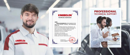2025 KINGBOLEN K10 Pro Bi-Directional Scanner Full Systems Diagnostic Scan Tool, 40 Reset ECU Coding,AutoAuth for FCA SGW