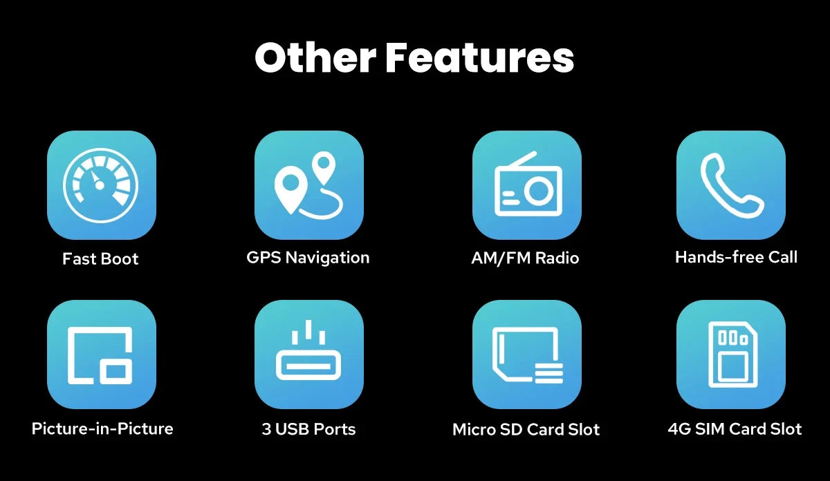 JOYING 9"Android 13 Car Radio Stereo Multimedia Player Carplay For Honda Civic 2016 -2021 Support Factory Cameras Plug and Play
