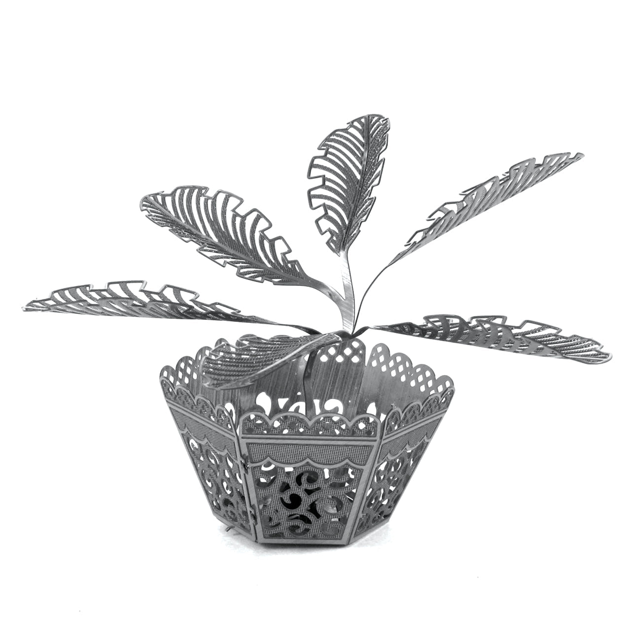 Sago Palm Tree 3D Steel Model Kit Metal Earth