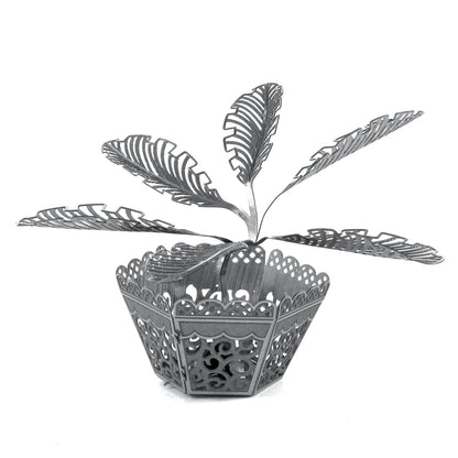Sago Palm Tree 3D Steel Model Kit Metal Earth