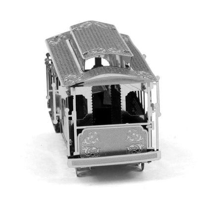 San Francisco Cable Car 3D Steel Model Kit Metal Earth