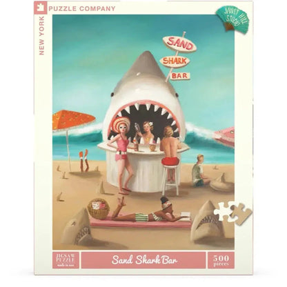 Sand Shark Bar 500 Piece Jigsaw Puzzle NYPC