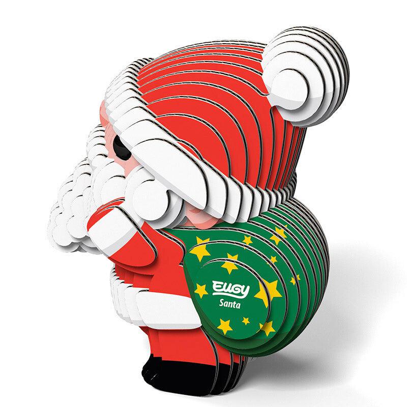 Santa 3D Cardboard Model Kit Eugy