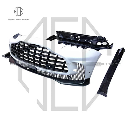 Dry Carbon Fiber Front and Rear Bumper Trunk Lip Side Skirts For Aston Martin DBX 707 Body kit