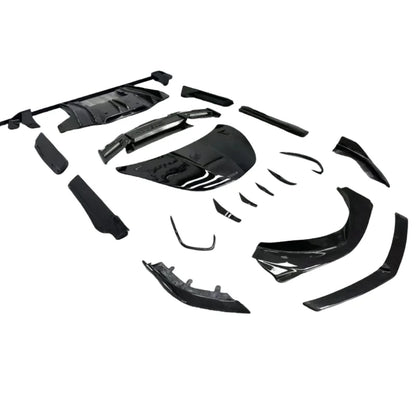 Used for McLaren GT Modification PRO Small Surround Carbon Fiber Body Kit Diffuser Side Skirts Rear Spoiler Hood
