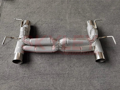 SL Valve Exhaust Catback For Ferrari 488 3.9 2015 Exhaust Valvetronic Catback System Auto Engine Systems